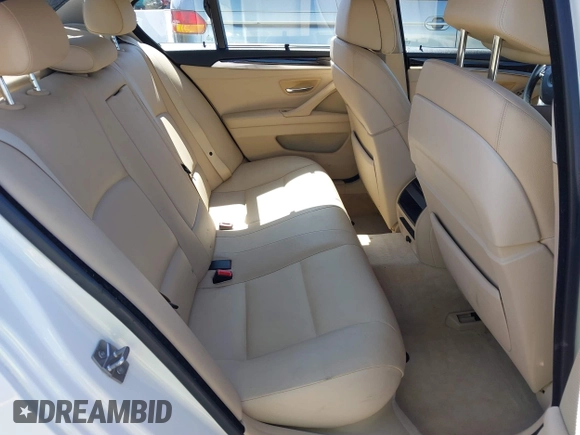 2011 BMW 5 Series 550i with VIN WBAFR9C59BC617438, listed as a IAAI auction lot 42619509 with 107,078 mi miles and . Bid and sale history available at DreamBid. Image 8.