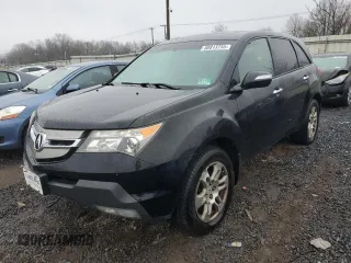 2009 Acura MDX Tech/Entertainment Pkg with VIN 2HNYD28489H531136, listed as a Copart auction lot 50813755 with 204,580 mi miles and Clean Title. Bid and sale history available at carsss.com. Image 1.