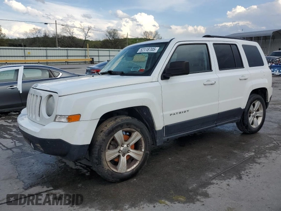 2014 Jeep Patriot Sport with VIN 1C4NJRBB5ED817177, listed as a Copart auction lot 52118705 with 139,634 mi miles and Non Repairable. Bid and sale history available at carsss.com. Image 1.