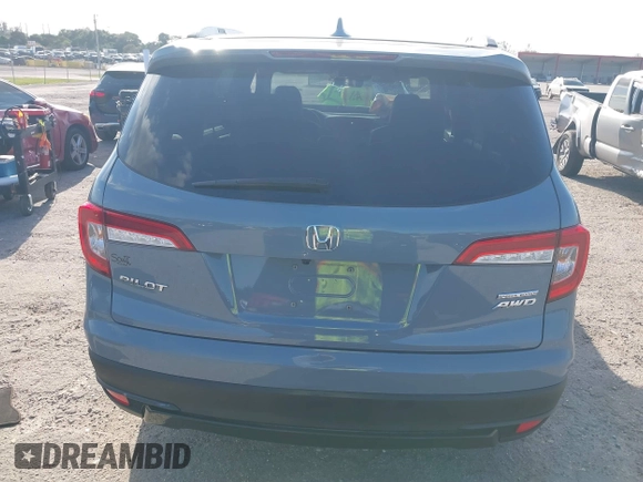 2022 Honda Pilot Special Edition with VIN 5FNYF6H29NB100195, listed as a IAAI auction lot 41716085 with 88,444 mi miles and . Bid and sale history available at DreamBid. Image 16.