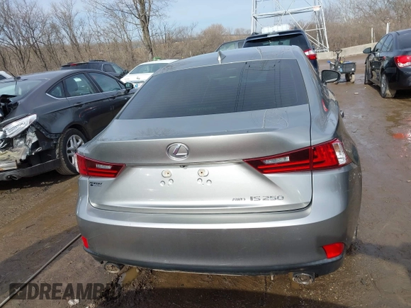 2015 Lexus IS 250 with VIN JTHCF1D29F5020917, listed as a IAAI auction lot 41464618 with 95,808 mi miles and . Bid and sale history available at DreamBid. Image 16.