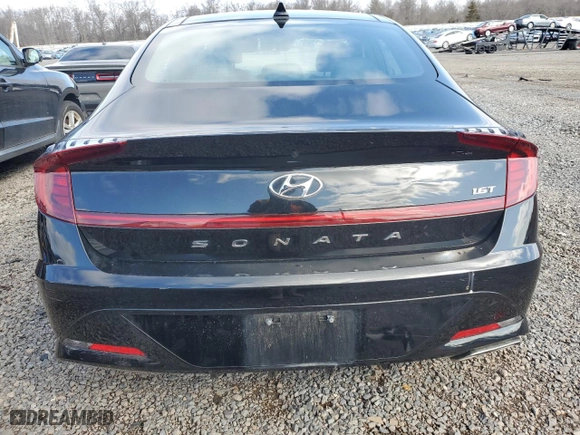 2023 Hyundai Sonata SEL Plus with VIN KMHL44J24PA336047, listed as a Copart auction lot 50872785 with 11,353 mi miles and Salvage Title. Bid and sale history available at carsss.com. Image 6.