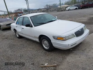 1997 Mercury Grand Marquis LS with VIN 2MELM75W0VX715519, listed as a IAAI auction lot 41968928 with 179,194 mi miles and . Bid and sale history available at DreamBid. Image 1.