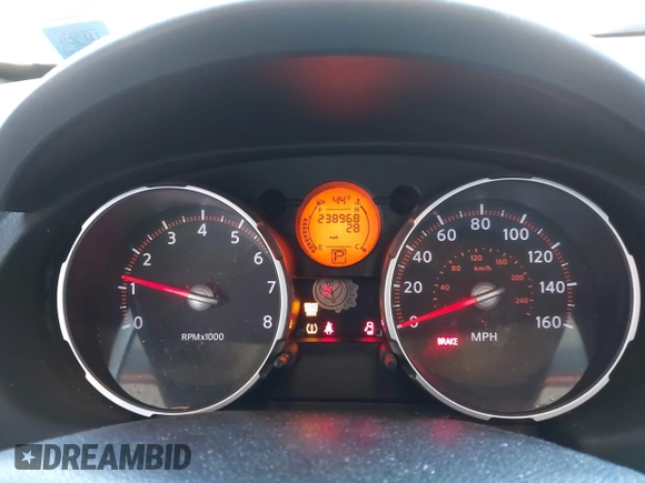 2008 Nissan Rogue SL with VIN JN8AS58V58W118893, listed as a IAAI auction lot 41754224 with 238,968 mi miles and . Bid and sale history available at DreamBid. Image 7.