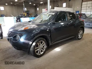 2013 Nissan Juke NISMO with VIN JN8AF5MV7DT230004, listed as a Copart auction lot 43020035 with 82,555 mi miles and Salvage Title. Bid and sale history available at carsss.com. Image 1.