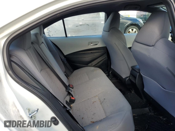 2021 Toyota Corolla SE with VIN 5YFM4MCE3MP091250, listed as a Copart auction lot 84141924 with 45,560 mi miles and Salvage Title. Bid and sale history available at carsss.com. Image 10.