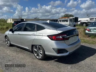 2019 Honda Clarity Plug-In Hybrid with VIN JHMZC5F14KC002619, listed as a Copart auction lot 80991494 with 53,911 mi miles and Salvage Title. Bid and sale history available at carsss.com. Image 3.