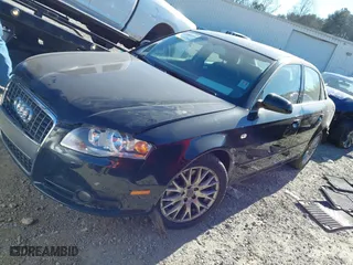 2008 Audi A4 2.0T with VIN WAUDF78E28A134584, listed as a IAAI auction lot 41300123 with 84,148 mi miles. Bid and sale history available at carsss.com. Image 2.