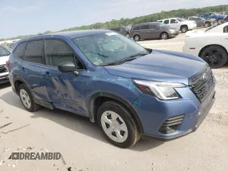 2023 Subaru Forester with VIN JF2SKAAC2PH459822, listed as a Copart auction lot 57629614 with 32,590 mi miles and Salvage title. Bid and sale history available at DreamBid. Image 4.