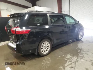 2016 Toyota Sienna LE with VIN 5TDJK3DC2GS129739, listed as a Copart auction lot 86125854 with 74,058 mi miles and Salvage Title. Bid and sale history available at carsss.com. Image 3.