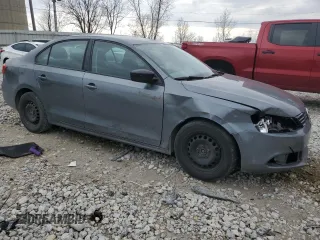 2014 Volkswagen Jetta Sedan S with VIN 3VW2K7AJ6EM323103, listed as a Copart auction lot 50752035 with 132,650 mi miles and Clean Title. Bid and sale history available at carsss.com. Image 4.