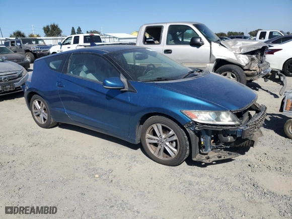 2011 Honda CR-Z EX with VIN JHMZF1C61BS012546, listed as a Copart auction lot 70884154 with 126,040 mi miles and Salvage Title. Bid and sale history available at carsss.com. Image 4.