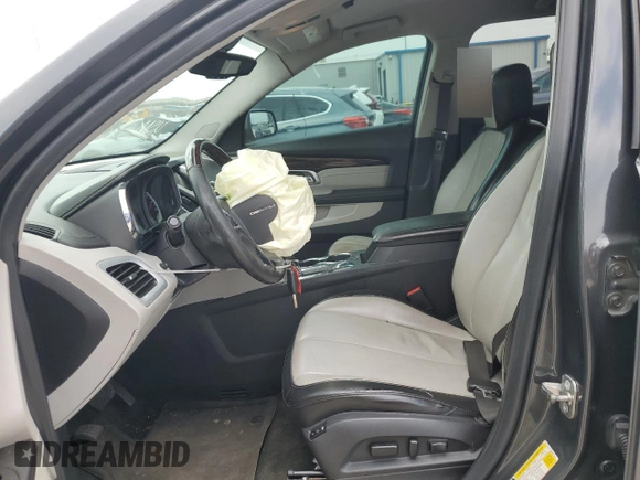 2017 GMC Terrain Denali with VIN 2GKFLRE38H6279441, listed as a Copart auction lot 59109425 with 215,537 mi miles and Salvage title. Bid and sale history available at DreamBid. Image 7.
