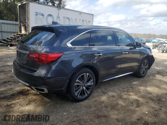 2020 Acura MDX w/Technology Pkg with VIN 5J8YD3H54LL000726, listed as a Copart auction lot 43518575 with 46,813 mi miles and Non Repairable. Bid and sale history available at carsss.com. Image 3.