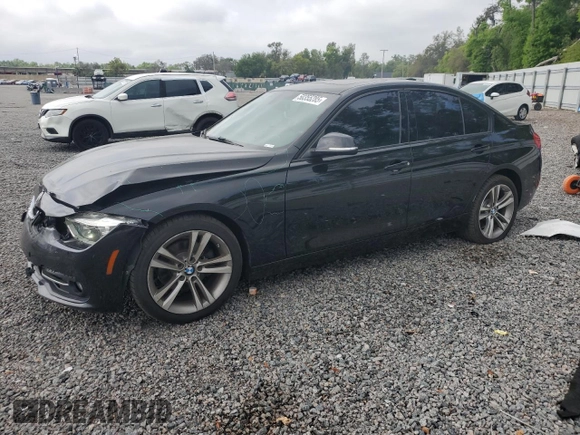 2016 BMW 3 Series 328i with VIN WBA8E9C54GK643575, listed as a Copart auction lot 50355285 with 161,847 mi miles and Salvage Title. Bid and sale history available at DreamBid. Image 1.