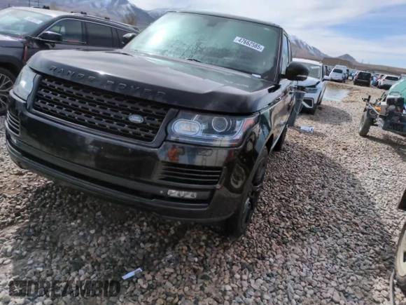 2015 Land Rover Range Rover HSE with VIN SALGS2VF5FA208727, listed as a Copart auction lot 47662585 with 119,862 mi miles and Salvage title. Bid and sale history available at DreamBid. Image 13.