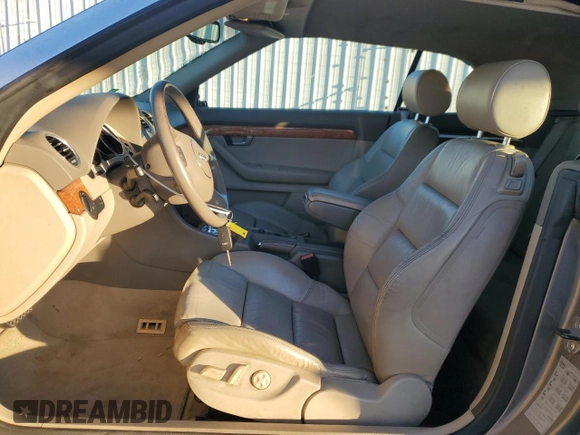 2004 Audi A4 3.0L with VIN WAUAT48H24K001168, listed as a Copart auction lot 88371355 with 116,889 mi miles and Salvage Title. Bid and sale history available at carsss.com. Image 7.