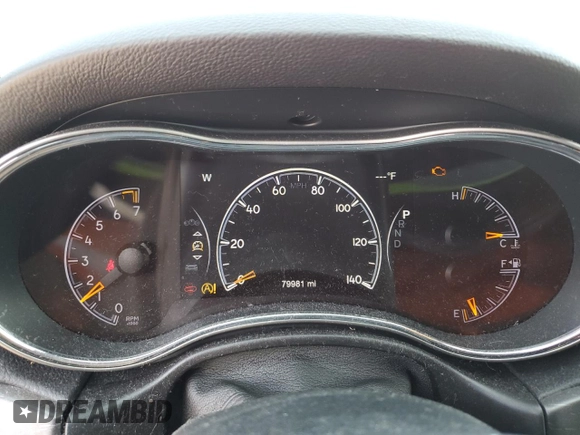 2018 Jeep Grand Cherokee Altitude with VIN 1C4RJFAG0JC350800, listed as a Copart auction lot 60724425 with 79,981 mi miles and Salvage title. Bid and sale history available at DreamBid. Image 9.