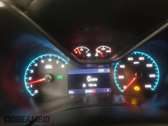 2019 Chevrolet Colorado 2WD Z71 z VIN 1GCGSDEA8K1202423, wystawiony jako Copart lot #81507604 z przebiegiem 57 421 mil mil oraz Szkoda całkowita • Salvage title. Historia ofert i sprzedaży dostępna na DreamBid. Obrazek 9.