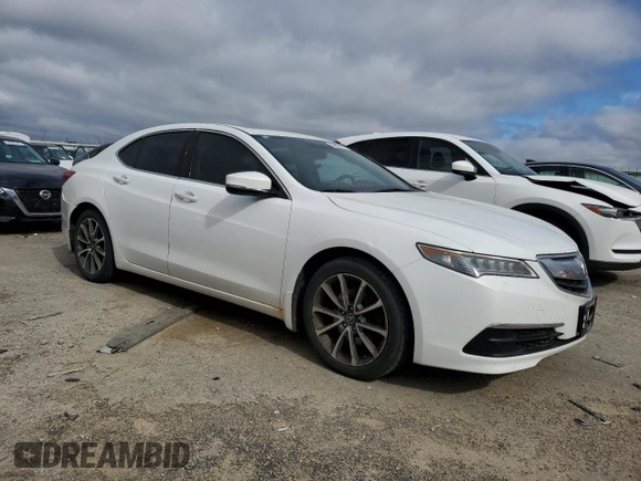 2015 Acura TLX Technology with VIN 19UUB3F52FA006094, listed as a Copart auction lot 54886675 with 201,748 mi miles and Non repairable. Bid and sale history available at DreamBid. Image 4.