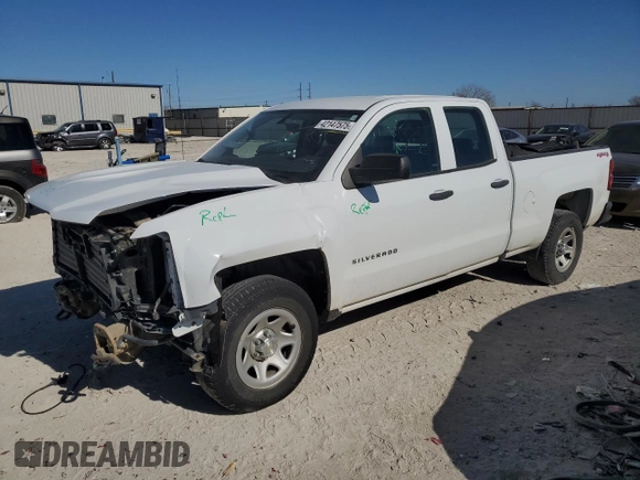 2017 Chevrolet Silverado 1500 Work Truck with VIN 1GCVKNEH2HZ149643, listed as a Copart auction lot 42147575 with 79,401 mi miles and Salvage Title. Bid and sale history available at carsss.com. Image 1.