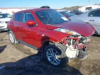 2014 Nissan Juke S with VIN JN8AF5MR6ET356729, listed as a IAAI auction lot 41287387 with 57,862 mi miles. Bid and sale history available at carsss.com. Image 1.