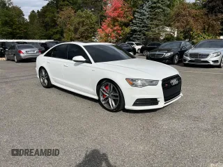2018 Audi S6 Premium Plus with VIN WAUFFAFC9JN039803, listed as a Copart auction lot 74598804 with 77,940 mi miles and Clean Title. Bid and sale history available at carsss.com. Image 1.