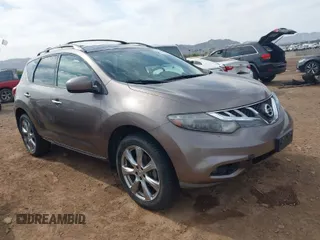 2012 Nissan Murano S with VIN JN8AZ1MW6CW206864, listed as a IAAI auction lot 41818405 with 140,170 mi miles. Bid and sale history available at carsss.com. Image 1.