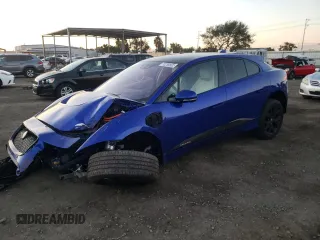 2020 Jaguar I-Pace HSE z VIN SADHD2S16L1F80448, wystawiony jako Copart lot #72259502 z przebiegiem Nie podano mil oraz . Historia ofert i sprzedaży dostępna na DreamBid. Obrazek 1.
