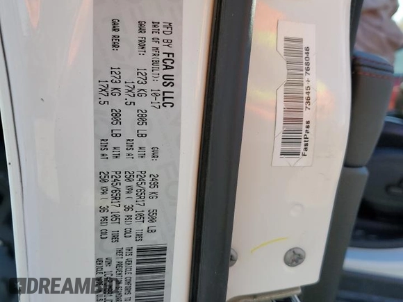 2018 Jeep Cherokee Trailhawk with VIN 1C4PJMBB1JD549783, listed as a Copart auction lot 77056883 with 84,404 mi miles and Non repairable. Bid and sale history available at DreamBid. Image 13.