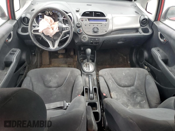2009 Honda Fit Sport with VIN JHMGE88439S004369, listed as a Copart auction lot 48160115 with 190,132 mi miles and Salvage Title. Bid and sale history available at carsss.com. Image 8.