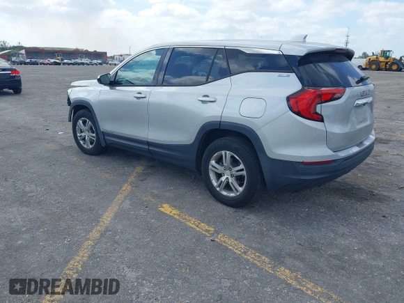 2018 GMC Terrain SLE with VIN 3GKALMEV7JL190394, listed as a IAAI auction lot 42123931 with 49,588 mi miles and . Bid and sale history available at DreamBid. Image 3.