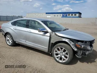 2015 Chevrolet Impala LTZ with VIN 2G1155SL2F9191714, listed as a Copart auction lot 55826155 with 127,844 mi miles and Salvage Title. Bid and sale history available at DreamBid. Image 4.