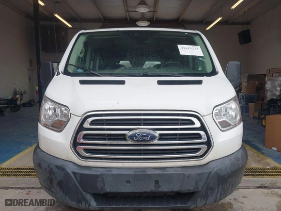 2018 Ford Transit Van with VIN 1FTYR1ZM2JKB17525, listed as a IAAI auction lot 41613222 with NaN miles. Bid and sale history available at carsss.com. Image 12.