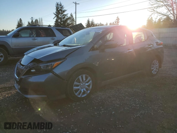 2018 Nissan LEAF SL with VIN 1N4AZ1CP9JC301798, listed as a Copart auction lot 41952895 with 106,970 mi miles and Salvage Title. Bid and sale history available at DreamBid. Image 1.