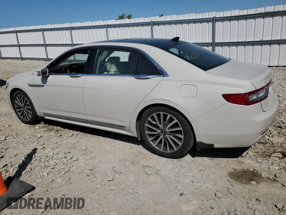 2019 Lincoln Continental Select with VIN 1LN6L9TK1K5607593, listed as a Copart auction lot 69463254 with 62,491 mi miles and Salvage Title. Bid and sale history available at carsss.com. Image 2.
