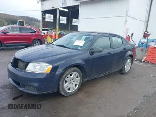 2013 Dodge Avenger SE with VIN 1C3CDZAB3DN540624, listed as a IAAI auction lot 42016643 with 174,000 mi miles and . Bid and sale history available at carsss.com. Image 2.