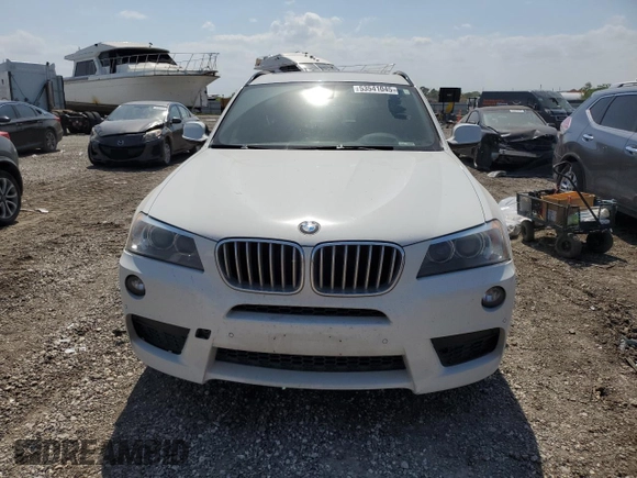 2014 BMW X3 xDrive35i with VIN 5UXWX7C51E0E76059, listed as a Copart auction lot 53541045 with 120,915 mi miles and Clean Title. Bid and sale history available at DreamBid. Image 5.