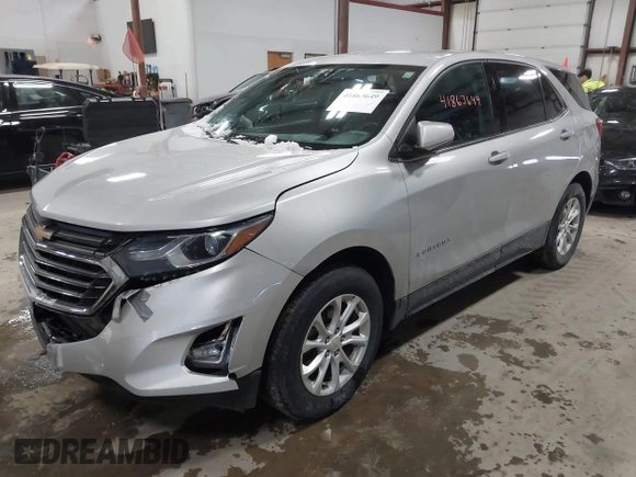2018 Chevrolet Equinox LT with VIN 2GNAXSEV3J6173558, listed as a IAAI auction lot 41863649 with 162,740 mi miles and . Bid and sale history available at carsss.com. Image 17.
