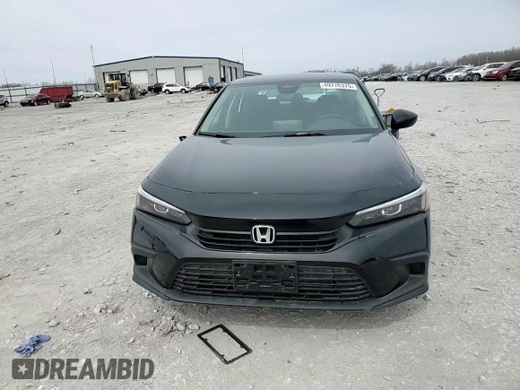 2023 Honda Civic Sedan EX with VIN 2HGFE1F79PH301489, listed as a Copart auction lot 49776375 with 20,175 mi miles and Salvage Title. Bid and sale history available at carsss.com. Image 10.