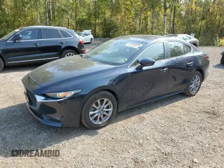 2021 Mazda 3 Preferred with VIN JM1BPBCL8M1308393, listed as a Copart auction lot 74256634 with 28,315 mi miles and Salvage Title. Bid and sale history available at DreamBid. Image 1.
