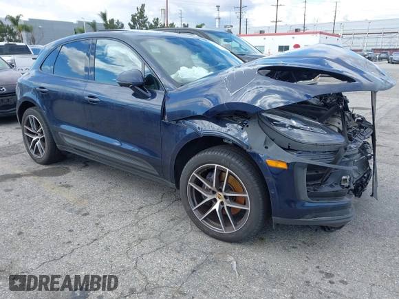 2022 Porsche Macan with VIN WP1AA2A51NLB06422, listed as a IAAI auction lot 41414230 with 8,090 mi miles and . Bid and sale history available at DreamBid. Image 1.