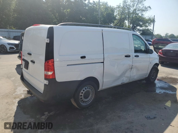 2023 Mercedes-Benz Metris Cargo with VIN W1YV0BEY4P4294467, listed as a Copart auction lot 62260725 with Not provided miles and Salvage title. Bid and sale history available at DreamBid. Image 3.
