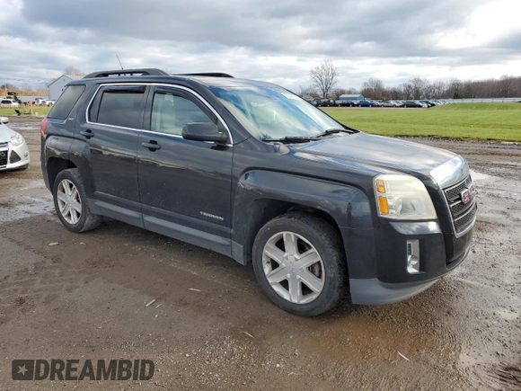 2012 GMC Terrain SLT-1 with VIN 2GKFLVE57C6379162, listed as a Copart auction lot 43309175 with 145,588 mi miles and Salvage Title. Bid and sale history available at carsss.com. Image 4.
