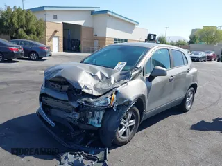 2020 Chevrolet Trax LS with VIN KL7CJKSB3LB353522, listed as a IAAI auction lot 42100884 with Not provided miles and . Bid and sale history available at DreamBid. Image 2.