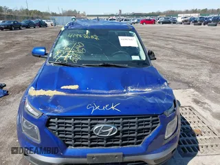 2021 Hyundai Venue SE with VIN KMHRB8A3XMU102182, listed as a IAAI auction lot 41987687 with 58,733 mi miles and . Bid and sale history available at DreamBid. Image 12.