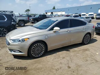 2017 Ford Fusion Titanium with VIN 3FA6P0SU1HR255487, listed as a Copart auction lot 64019605 with 106,325 mi miles and Clean title. Bid and sale history available at DreamBid. Image 1.