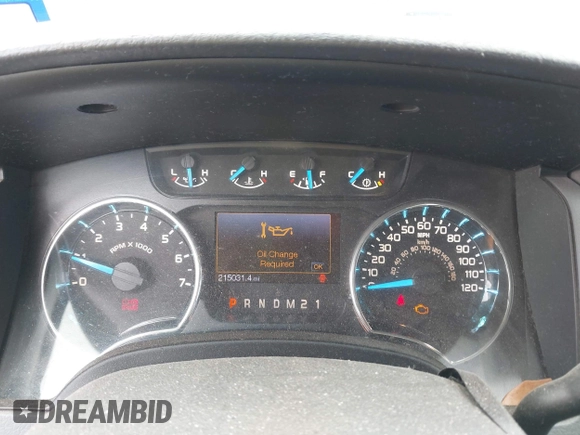 2013 Ford F-150 XL with VIN 1FTFW1CTXDFA78857, listed as a IAAI auction lot 42416880 with 215,031 mi miles and . Bid and sale history available at DreamBid. Image 7.