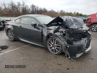 2017 Lexus RC with VIN JTHSM5BC9H5002859, listed as a Copart auction lot 82009264 with 71,464 mi miles and Salvage Title. Bid and sale history available at carsss.com. Image 4.