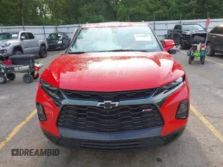 2020 Chevrolet Blazer RS z VIN 3GNKBKRS2LS610070, wystawiony jako IAAI lot #42455099 z przebiegiem 38 030 mil mil oraz . Historia ofert i sprzedaży dostępna na DreamBid. Obrazek 12.